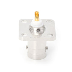 4 Flange BNC Female Jack Panel Chassis