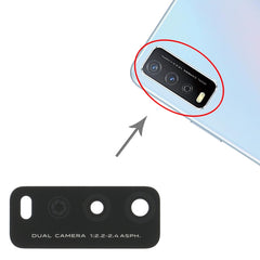 For Vivo Y12s V2026 V2033 10pcs Back Camera Lens, For Vivo Y12s