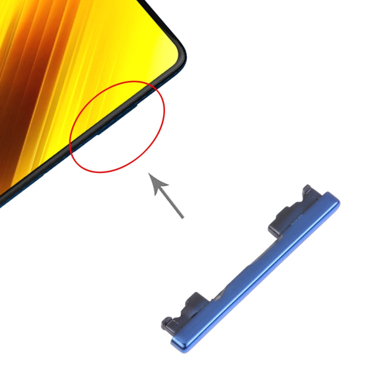 Volume Control Button for Xiaomi Poco X3 NFC / Poco X3, For Xiaomi Poco X3 NFC