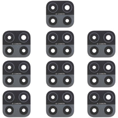For OPPO A15 / A15s / A35 CPH2185 CPH2179 PEHM00 10pcs Back Camera Lens, For OPPO A15 / A15s