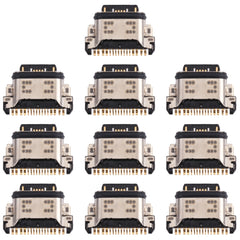 For vivo Z6 5G V1963A 10pcs Charging Port Connector, For vivo Z6 5G