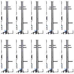 10 PCS Original Front Housing Adhesive for Sony Xperia 5 II, For Sony Xperia 5 II