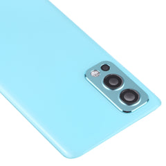 For OnePlus Nord 2 Battery Back Cover with Camera Lens Frame, For OnePlus Nord 2