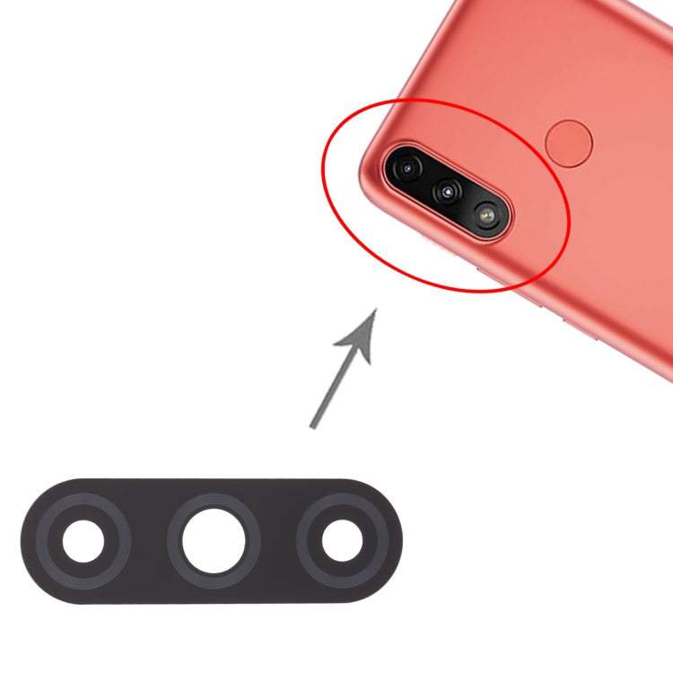 10 PCS Back Camera Lens for Motorola Moto E7 Power PAMH0001IN PAMH0010IN PAMH0019IN, For Motorola Moto E7 Power