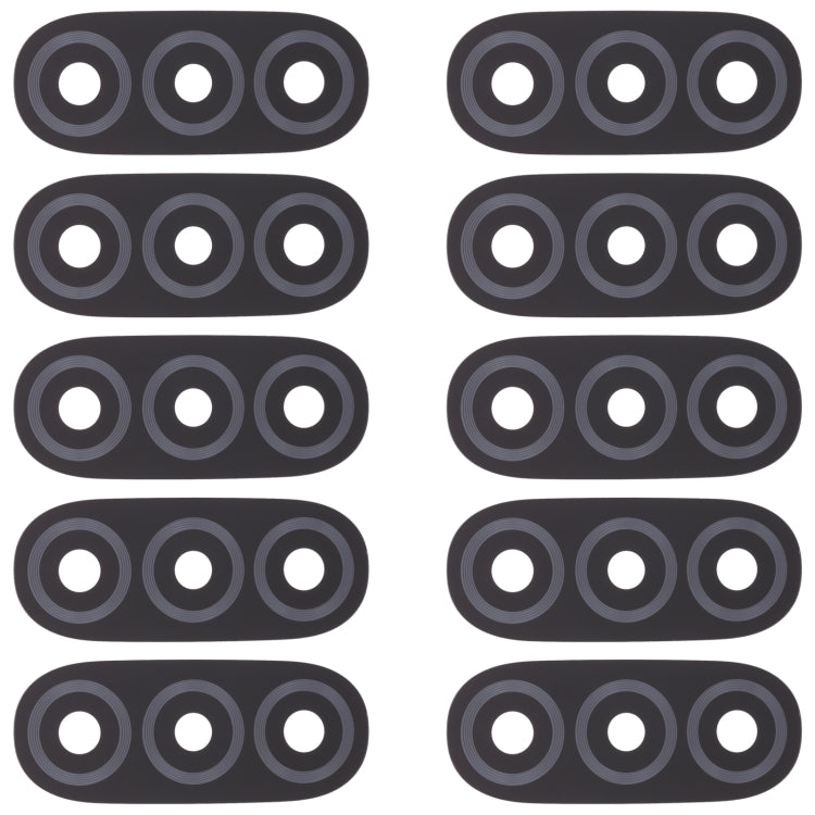 10 PCS Back Camera Lens for Motorola Moto E20 XT2155 XT2155-1, For Motorola Moto E20