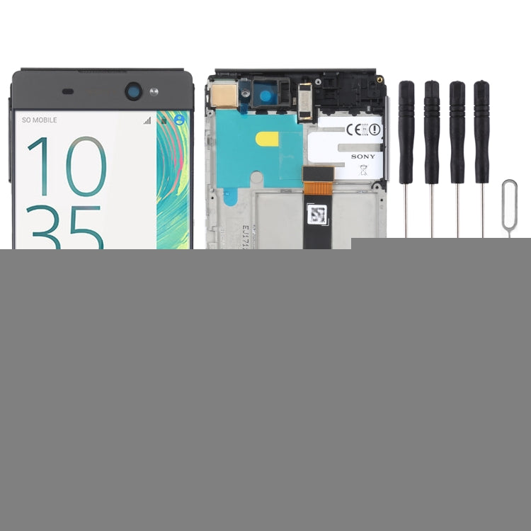 Original LCD Screen For Sony Xperia XA Ultra F3212 Digitizer Full Assembly with Frame, For Sony Xperia XA Ultra(Original)