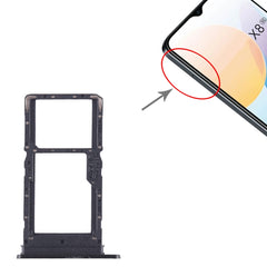 For Honor X8 5G SIM + SIM / Micro SD Card Tray, For Honor X8 5G