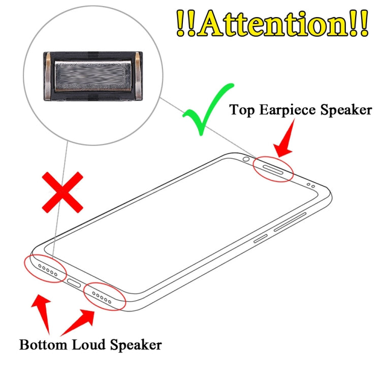 10 PCS Earpiece Speaker for Nokia 3.1, For Nokia 3.1
