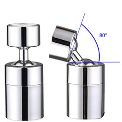 Dual-Function Faucet Spout Bubbler Splash-Proof Two-Function Kitchen Copper Filter, External, Inbound