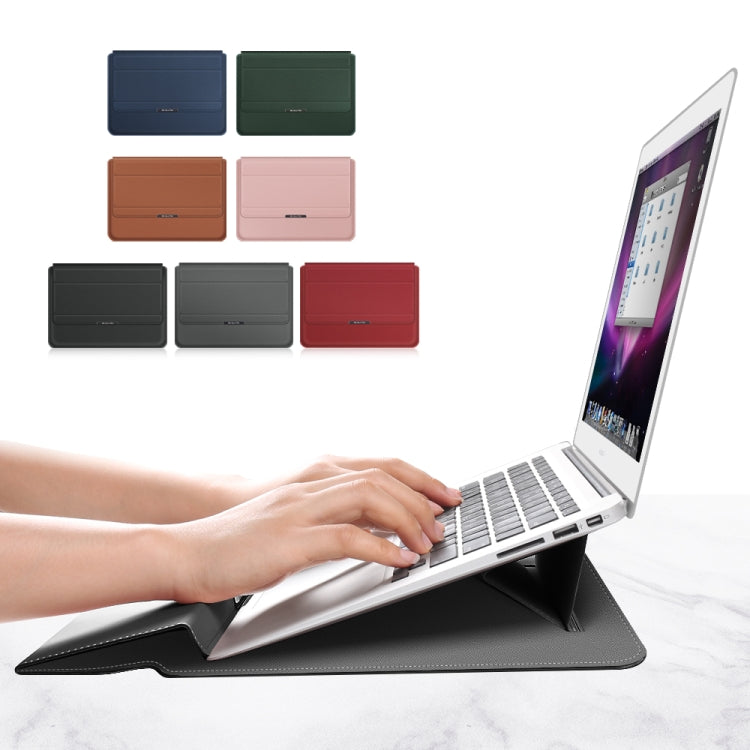 4 in 1 Uuniversal Laptop Holder PU Waterproof Protection Wrist Laptop Bag, 11/12inch, 13/14inch