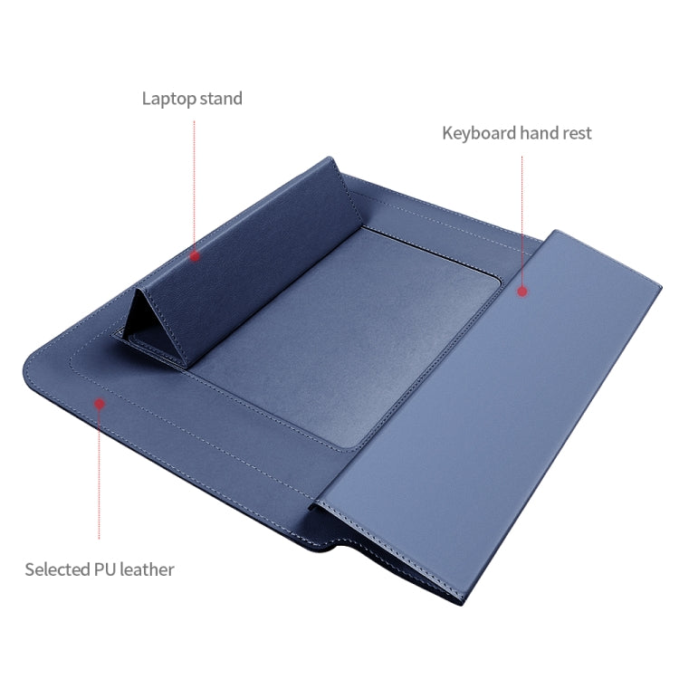4 in 1 Uuniversal Laptop Holder PU Waterproof Protection Wrist Laptop Bag, 11/12inch, 13/14inch