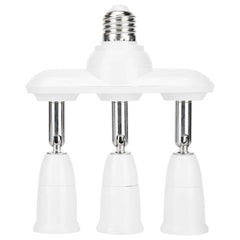 1 to 2/3/4/5 E27 to E27 Socket Distributor Adjustable Converter E27 LED Bulb Holder, 2 in 1, 3 in 1, 4 in 1, 5 in 1