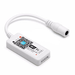 Smart Phone Control Music and Timer Mode Home Mini WIFI LED RGB Controller, RGB Controller, RGB IR Controller, RGBW IR Controller, RGBW Controller