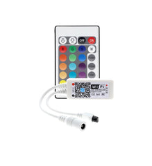Smart Phone Control Music and Timer Mode Home Mini WIFI LED RGB Controller, RGB Controller, RGB IR Controller, RGBW IR Controller, RGBW Controller