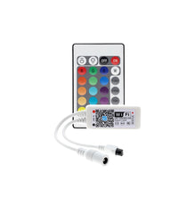 Smart Phone Control Music and Timer Mode Home Mini WIFI LED RGB Controller, RGB Controller, RGB IR Controller, RGBW IR Controller, RGBW Controller