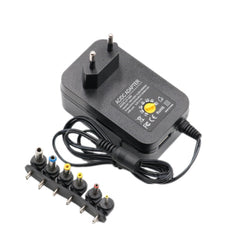 3V 4.5V 5V 6V 7.5V 9V 12V 2A 2.5A AC DC Adapter Adjustable Power Adapter Universal Charger Power Supply 30W, EU Plug, US Plug