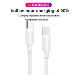 XJ-47 3A USB-C / Type-C to USB-C / Type-C Fast Charging Data Cable, Length: 1m