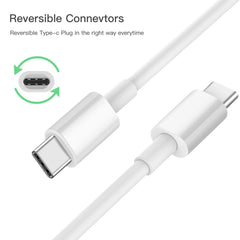 XJ-47 3A USB-C / Type-C to USB-C / Type-C Fast Charging Data Cable, Length: 1m