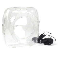 Protective Crystal Shell Case with Strap for Fujifilm Instax Square SQ20, For Fujifilm Instax Square SQ20