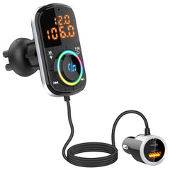 BC71 Car FM Transmitter Hands-free TF Card MP3 Music Player Electronic Car Accessories, BC71