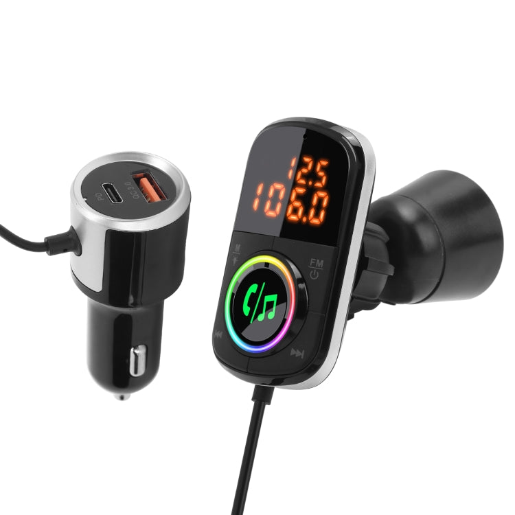 BC71 Car FM Transmitter Hands-free TF Card MP3 Music Player Electronic Car Accessories, BC71