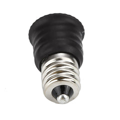 10 PCS E12 To E14 Socket Changer LED Light Lamp Adapter, Black, White