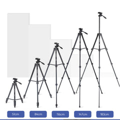 YUNTENG VCT-618N 1.8m Aluminum Tripod Mount, VCT-618N