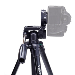 YUNTENG VCT-690 Aluminum Tripod Mount with Fluid Drag Head, VCT-690