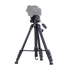 YUNTENG VCT-690 Aluminum Tripod Mount with Fluid Drag Head, VCT-690