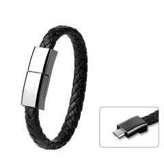 XJ-71 20cm USB to Micro USB Bracelet Charging Data Cable, Micro USB, 20cm Micro USB