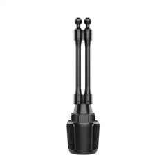 A080+X908 Car Cup Double Mobile Phone Holder Mount Adjustable Cradle Bracket, A080+X908