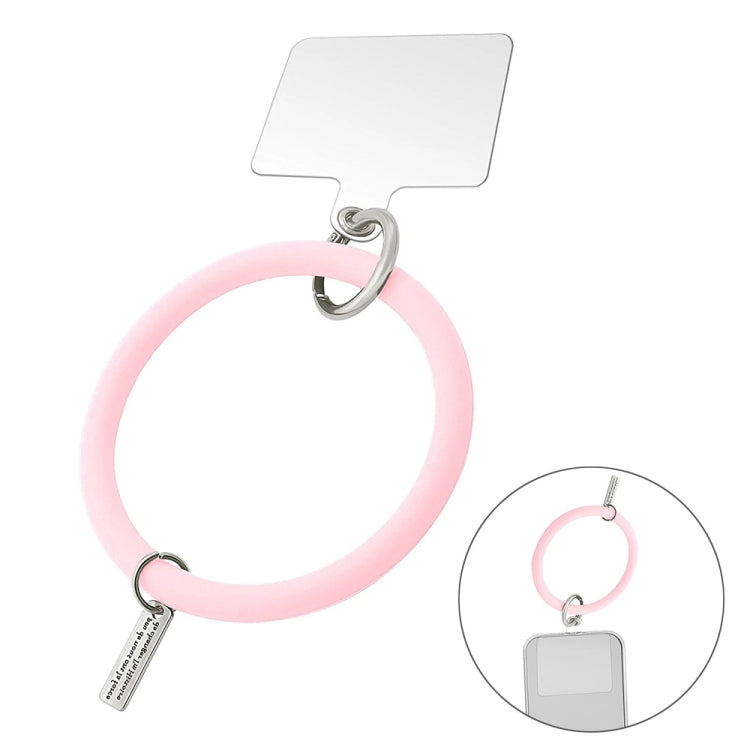 JUNSUNMAY Silicone Bracelet Mobile Phone Lanyard Loop Anti-lost Wrist Rope Universal for Phone Case