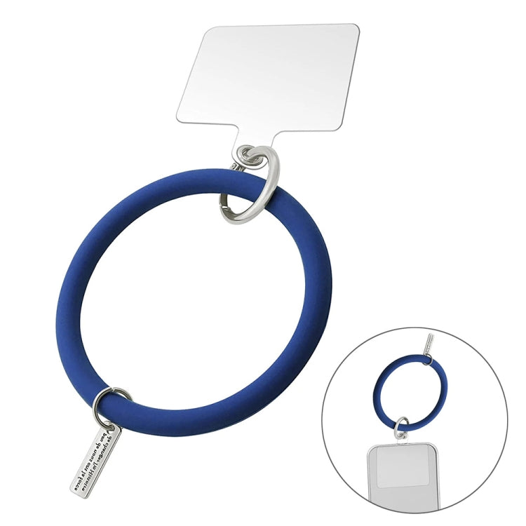 JUNSUNMAY Silicone Bracelet Mobile Phone Lanyard Loop Anti-lost Wrist Rope Universal for Phone Case