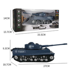 MoFun 369  Remote Control Tank 1:32 Four-way RC Vehicle, Blue, Green, Yellow