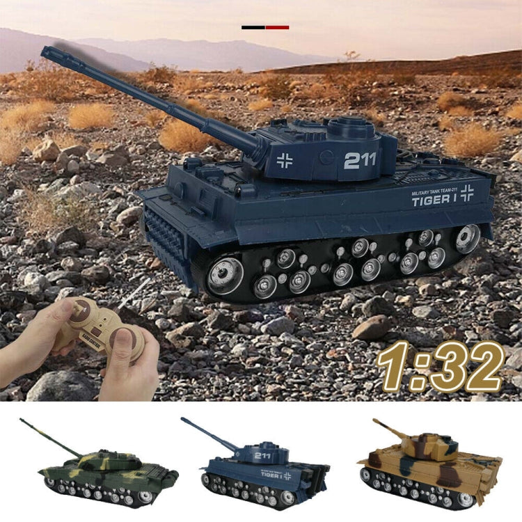 MoFun 369  Remote Control Tank 1:32 Four-way RC Vehicle, Blue, Green, Yellow