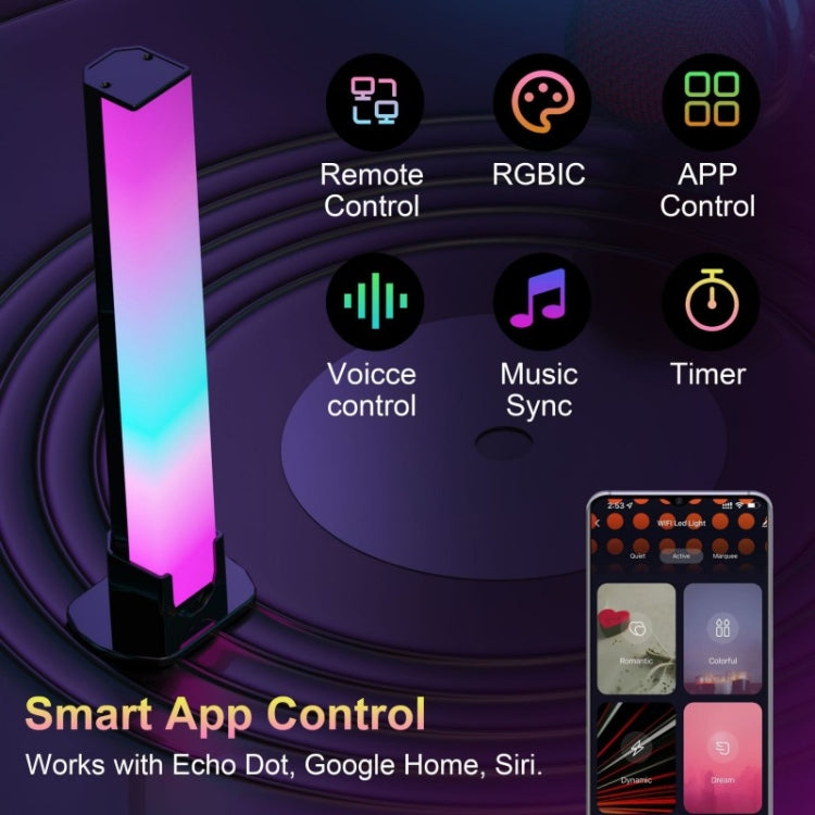 SAL002 Por Remote Control USB RGB Atmosphere Light Sound Control Light, RGB Atmosphere