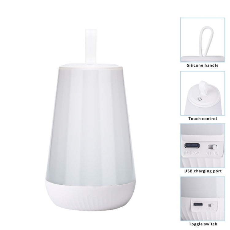 ST117 RGB Remote Control Touch Dimmable Lamp Portable Bedside Night Light, ST117