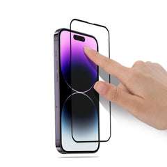2.5D Full Glue Full Cover Tempered Glass Screen Protector, For iPhone 15 Pro Max, For iPhone 15 Pro, For iPhone 15 Plus, For iPhone 15