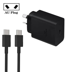 M135 PPS / PD 45W USB-C / Type-C Port Fast Charger with 5A Type-C to Type-C Cable, AU Plug, AU Plug + Type-C Cable