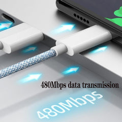 XJ-98 1m 35W USB-C / Type-C to Type-C Fast Charging Data Cable, 35W