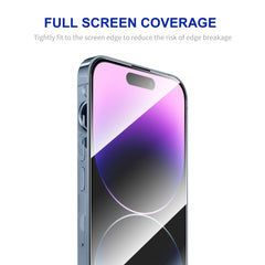 ENKAY Easy Install High Alumina Silicon Full Glass Film, For iPhone 14 Pro Max, For iPhone 17e / 16e / 14 / 13 / 13 Pro