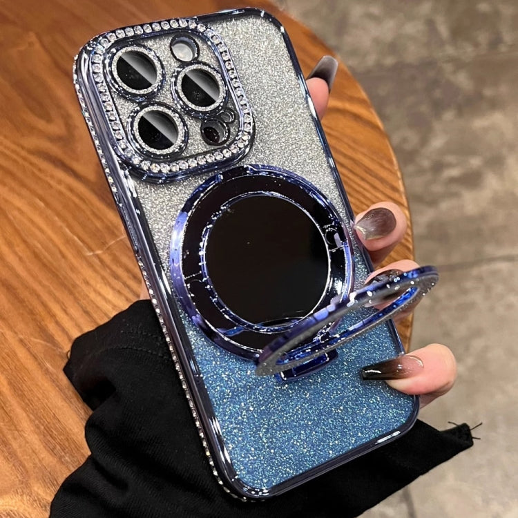 Rhinestone Mirror Glitter MagSafe TPU Phone Case, For iPhone 14 Pro Max, For iPhone 13 Pro Max