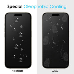 NORTHJO A++ 28 Degree Privacy Full Glue Silk Printing Tempered Glass Film, For iPhone 14 Pro Max, For iPhone 12 Pro Max, For iPhone 17e / 16e, For iPhone 14 Plus / 13 Pro Max, For iPhone 14 / 13 Pro / 13, For iPhone 12 / 12 Pro                         ...