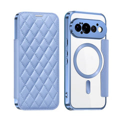 Shield Magsafe RFID Anti-theft Rhombus Leather Phone Case, For Google Pixel 11 Pro, For Google Pixel 10a