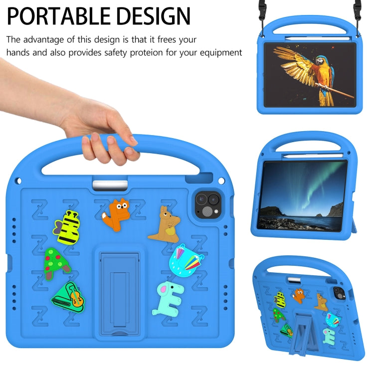Cartoon Sparrow EVA Shockproof Tablet Case, For iPad Air 11 2026 / 2025 / 2024, For iPad Pro 11 2025 / 2024