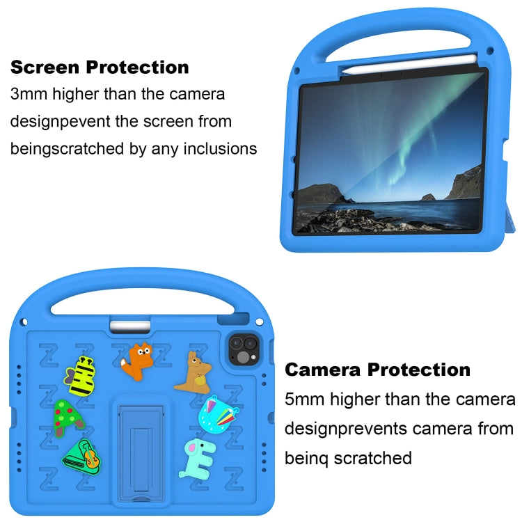 Cartoon Sparrow EVA Shockproof Tablet Case, For iPad Air 11 2026 / 2025 / 2024, For iPad Pro 11 2025 / 2024