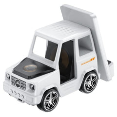 G63 Bluetooth Speaker Clock Atmosphere Light 6-in-1 Car Shape 15W Desktop Wireless Charger