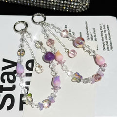 Tulip Butterfly Mobile Phone Chain