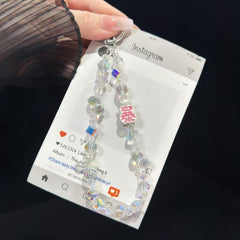 Rich Diamond Ball Crystal Mobile Phone Chain
