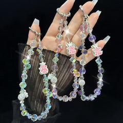 Rich Diamond Ball Crystal Mobile Phone Chain